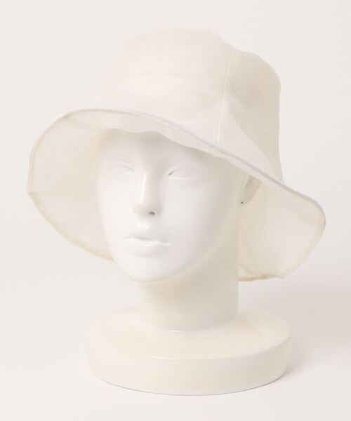 ORIENT MILLINERY(オリエント ミリナリー)の「SIA【シア】(ハット・レディース・オフホワイト/ブラック・FREE)」の7枚目の写真