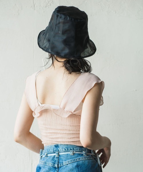 ORIENT MILLINERY(オリエント ミリナリー)の「SIA【シア】(ハット・レディース・オフホワイト/ブラック・FREE)」の22枚目の写真