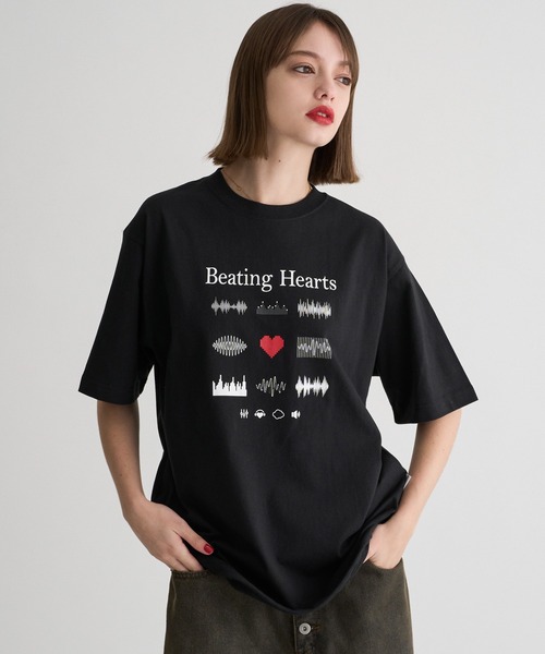 LV ウォッシュドリブTシャツ ★関税込 ウォッシュ加工プリントTシャツ - ライトブルー | ZARA Japan / 日本