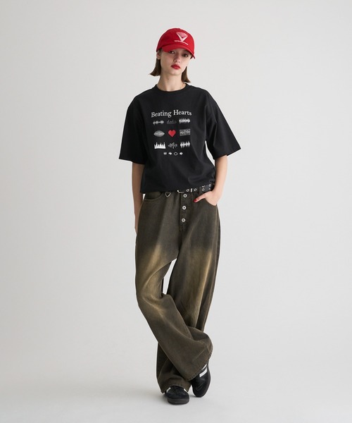 AMBUSH♦マルチコードTシャツ DRAWCODE MULCH LOGO T/ドローコードマルチロゴT（Tシャツ