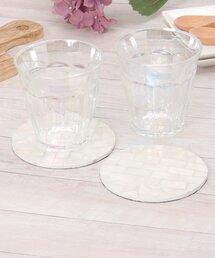 LBC（エルビーシー）の「シェルコースターラウンド2枚（キッチンツール）」