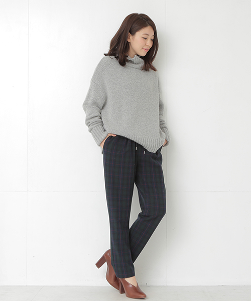 B:MING by BEAMS(ビーミングバイビームス)の「ビーミング by ビームス / 裏起毛Wゴムパンツ(その他パンツ・レディース・グレー系その他/ネイビー/ブルー系その他・LARGE/SMALL/MEDIUM)」の7枚目の写真