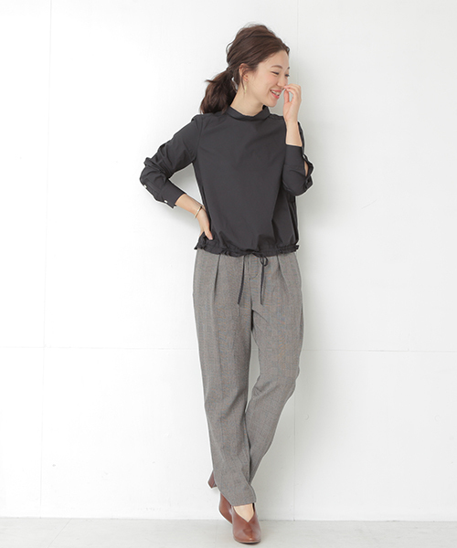B:MING by BEAMS(ビーミングバイビームス)の「ビーミング by ビームス / 裏起毛Wゴムパンツ(その他パンツ・レディース・グレー系その他/ネイビー/ブルー系その他・LARGE/SMALL/MEDIUM)」の9枚目の写真