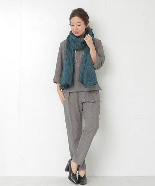 B:MING by BEAMS(ビーミングバイビームス)の「ビーミング by ビームス / 裏起毛Wゴムパンツ(その他パンツ・レディース・グレー系その他/ネイビー/ブルー系その他・LARGE/SMALL/MEDIUM)」の10枚目の写真