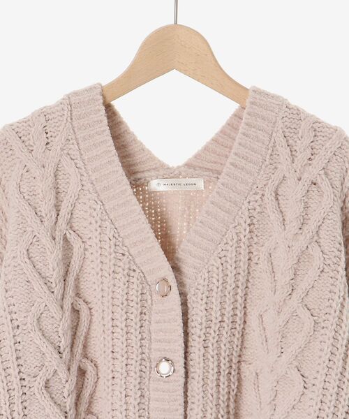 セール】ハートマシュマロモールカーディガン（カーディガン/ボレロ