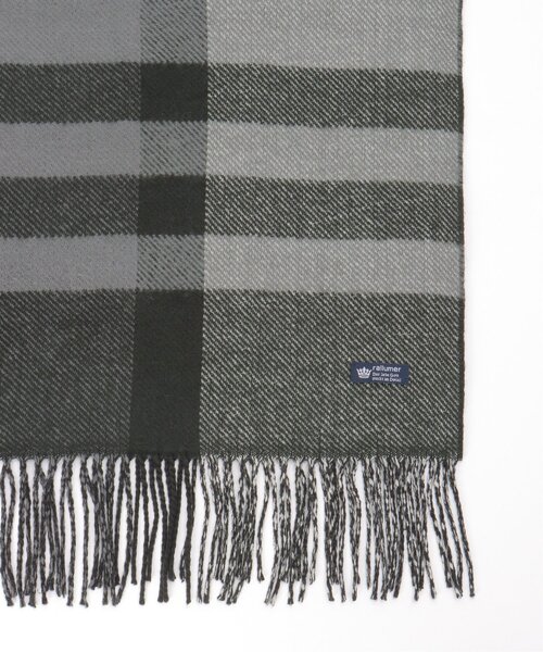 ikka（イッカ）の「【抗菌防臭】リバーシブルチェックマフラー（マフラー・メンズ・グリーン/ブラック・FREE）」の12枚目の写真