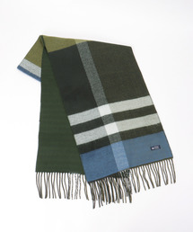 ikka | 【抗菌防臭】リバーシブルチェックマフラー(マフラー)