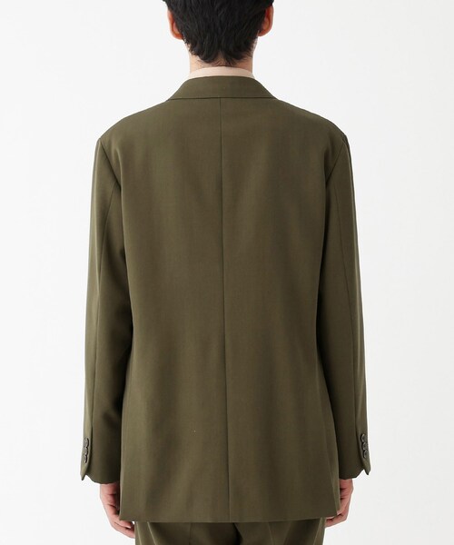 TAKEO KIKUCHI（タケオキクチ）の「【THE FLAGSHIP】ギャバ ダブルジャケット（テーラードジャケット・メンズ・ネイビー/カーキ・02/03/04）」の17枚目の写真