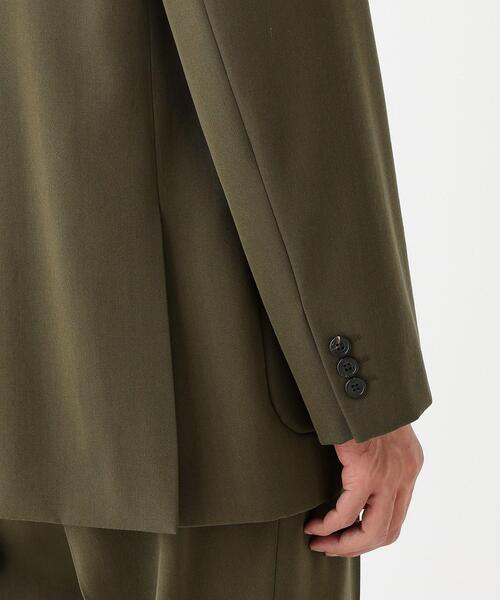 TAKEO KIKUCHI（タケオキクチ）の「【THE FLAGSHIP】ギャバ ダブルジャケット（テーラードジャケット・メンズ・ネイビー/カーキ・02/03/04）」の21枚目の写真