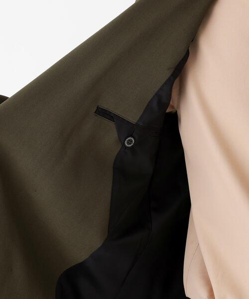 TAKEO KIKUCHI（タケオキクチ）の「【THE FLAGSHIP】ギャバ ダブルジャケット（テーラードジャケット・メンズ・ネイビー/カーキ・02/03/04）」の22枚目の写真