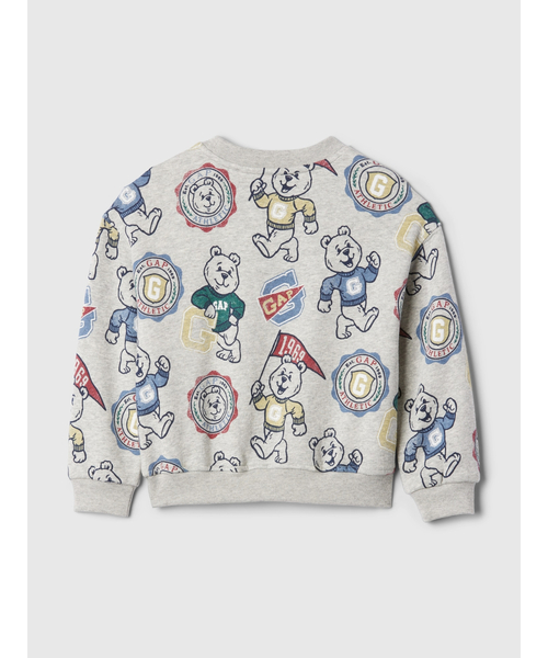 GAP（ギャップ）の「babyGap バーシティ スウェット・トレーナー（スウェット・キッズ・アイボリー/ブルー/グレー/グリーン/ネイビー・90cm/80ｃｍ/70cm/110cm/105cm/100cm/95cm）」の7枚目の写真
