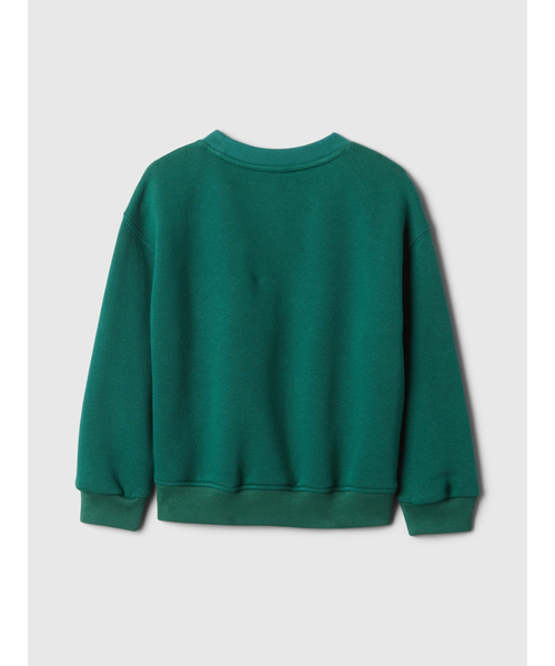 GAP（ギャップ）の「babyGap バーシティ スウェット・トレーナー（スウェット・キッズ・アイボリー/ブルー/グレー/グリーン/ネイビー・90cm/80ｃｍ/70cm/110cm/105cm/100cm/95cm）」の11枚目の写真