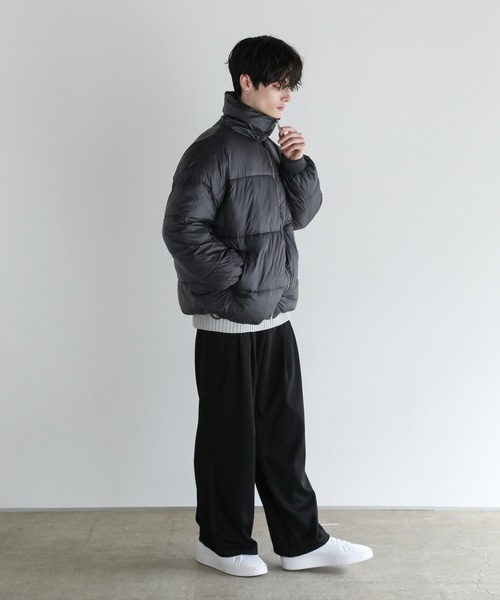 ASTRONOMY(アストロノミー)の「Buyer's Select/スタンドネック 裾ドローコードダウンブルゾン(ダウンジャケット/コート・メンズ・オレンジ系/ブラック/チャコール・M/LL/L)」の15枚目の写真