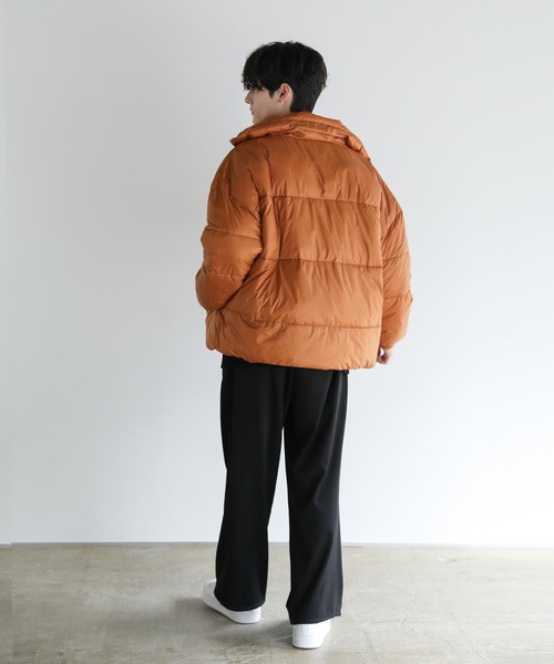 ダウン ダウンジャケット Buyer's Select/スタンドネックエコダウン/中綿ボリュームジャケット ダウンジャケット ダウン Buyer\u0027s Select&frasl;中綿スタンドネック