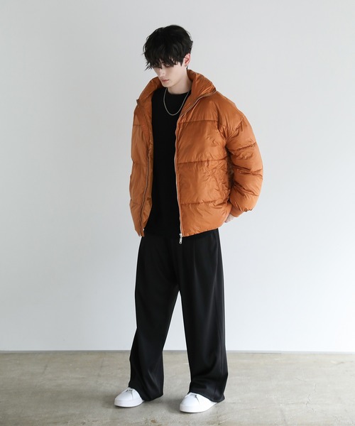 ASTRONOMY(アストロノミー)の「Buyer's Select/スタンドネック 裾ドローコードダウンブルゾン(ダウンジャケット/コート・メンズ・オレンジ系/ブラック/チャコール・M/LL/L)」の20枚目の写真