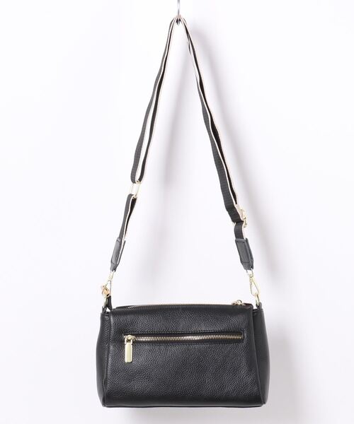 m.f.editorial（エムエフエディトリアル）の「m.f.エディトリアル レディース 本革ミニ ショルダーバッグ（ショルダーバッグ・レディース・ダークウッド/ブラック・FREE）」の3枚目の写真