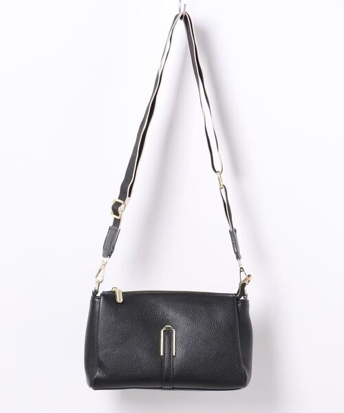 m.f.editorial（エムエフエディトリアル）の「m.f.エディトリアル レディース 本革ミニ ショルダーバッグ（ショルダーバッグ・レディース・ダークウッド/ブラック・FREE）」の12枚目の写真