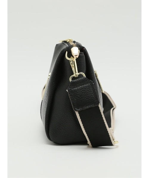 m.f.editorial（エムエフエディトリアル）の「m.f.エディトリアル レディース 本革ミニ ショルダーバッグ（ショルダーバッグ・レディース・ダークウッド/ブラック・FREE）」の14枚目の写真