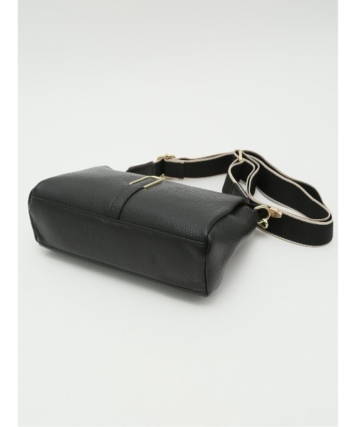 m.f.editorial（エムエフエディトリアル）の「m.f.エディトリアル レディース 本革ミニ ショルダーバッグ（ショルダーバッグ・レディース・ダークウッド/ブラック・FREE）」の16枚目の写真