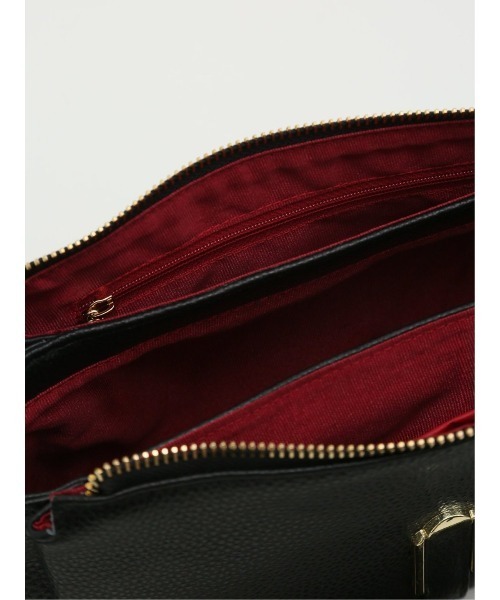 m.f.editorial（エムエフエディトリアル）の「m.f.エディトリアル レディース 本革ミニ ショルダーバッグ（ショルダーバッグ・レディース・ダークウッド/ブラック・FREE）」の20枚目の写真