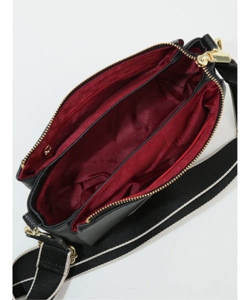 m.f.editorial（エムエフエディトリアル）の「m.f.エディトリアル レディース 本革ミニ ショルダーバッグ（ショルダーバッグ・レディース・ダークウッド/ブラック・FREE）」の21枚目の写真