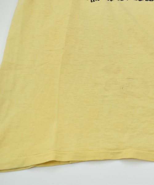 VINTAGE(ヴィンテージ)の「【ヴィンテージ古着】90's CLAM Cycle Parts Center of Boston プリントTシャツ(Tシャツ/カットソー・メンズ・イエロー・LARGE)」の3枚目の写真