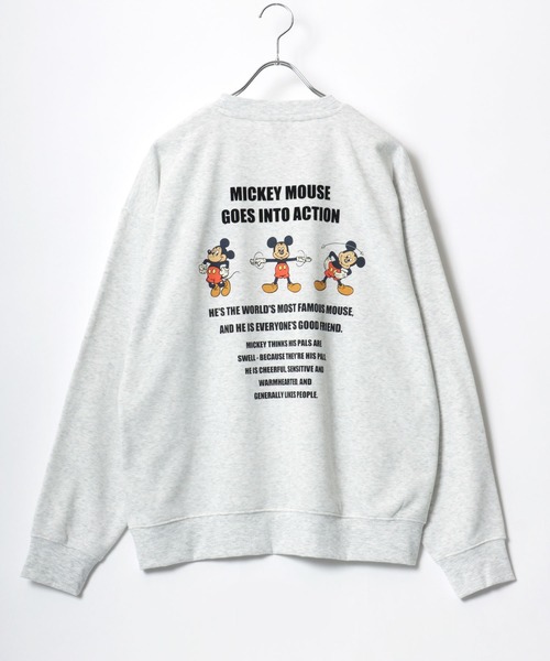 Disney トレーナー スウェット Disney/ディズニー 裏起毛