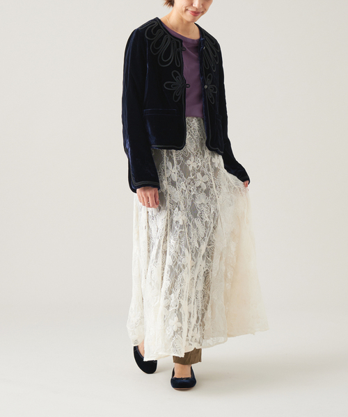 IENA LA BOUCLE（イエナラブークル）の「IENA LA BOUCLE 刺繍レース 