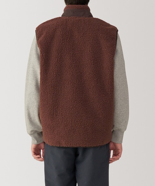 セール】紳士 ボアフリースベスト（ベスト）｜無印良品（ムジルシ