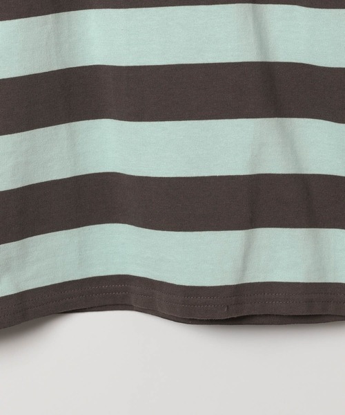 LEPSIM（レプシィム）の「【KIDS】ラガーシャツ　158622（Tシャツ/カットソー・キッズ・ブルー/ピンク・140/120）」の11枚目の写真