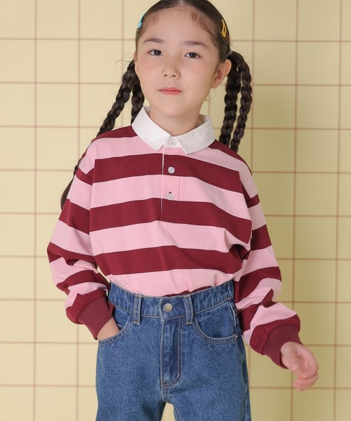 セール】【KIDS】ラガーシャツ 158622（Tシャツ/カットソー