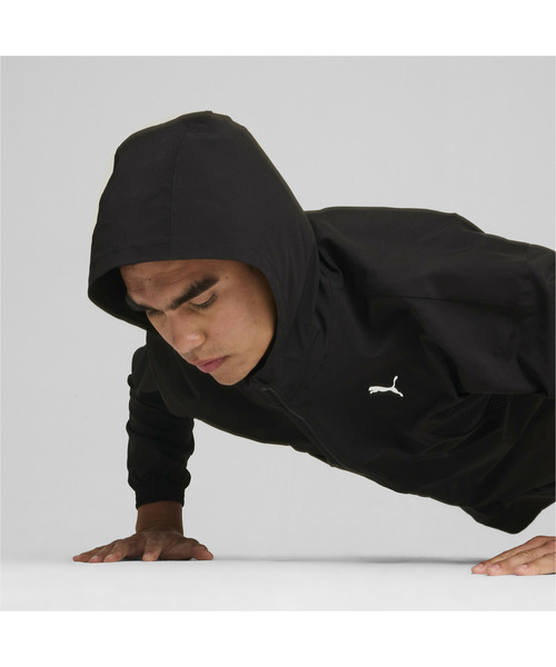 PUMA(プーマ)の「PUMA プーマ メンズ トレーニング オールウェイズ オン ウーブン フル ジップ ジャケット(ブルゾン・メンズ・ブラック/カーキブラウン・X-LARGE/XX-LARGE/SMALL/LARGE/MEDIUM)」の5枚目の写真