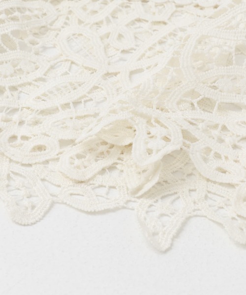 URBAN RESEARCH ROSSO WOMEN（アーバンリサーチ　ロッソ）の「レースビスチェ（ベスト・レディース・オフホワイト・FREE）」の8枚目の写真