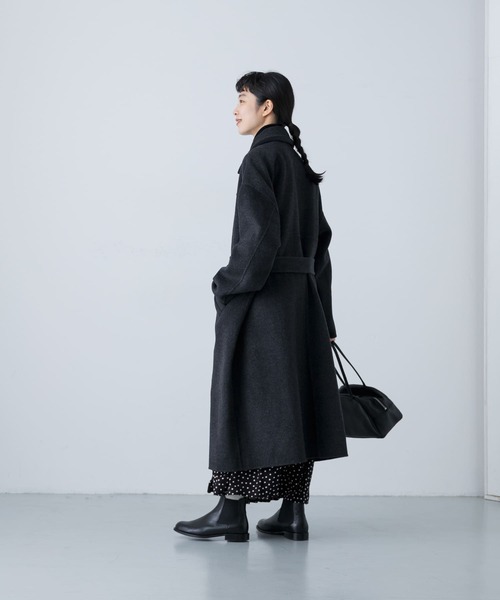 かぐれ（カグレ）の「ウールステンカラーコート（ステンカラーコート