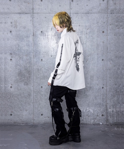 サスペンダーベルトZIPパンツ（その他パンツ）｜Amilige