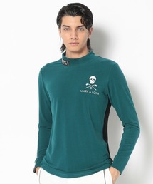 マークアンドロナ　カットソー　ブルー MARK & LONA｜マークアンドロナのTシャツ/カットソー通販 - ZOZOTOWN