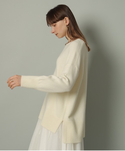 CADUNE(カデュネ)の「シルクカシミヤニット(ニット/セーター)」 - WEAR CADUNE(カデュネ)の「シルクカシミヤニット(ニット/セーター)」 - WEAR