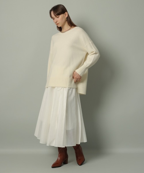 CADUNE（カデュネ）の「シルクカシミヤニット（ニット/セーター）」 - WEAR