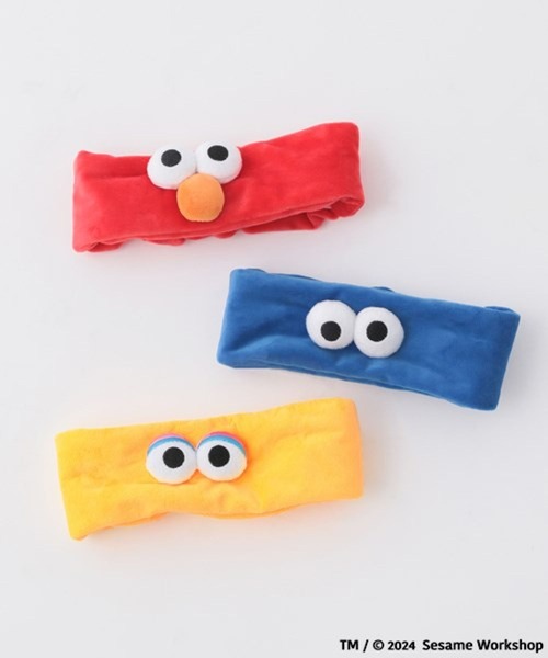BAYFLOW(ベイフロー)の「【SESAMESTREET(セサミストリート)】別注ヘアバンド(KIDS)(ヘアバンド・キッズ・レッド/イエロー/ブルー・FREE)」の4枚目の写真