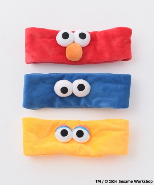 BAYFLOW(ベイフロー)の「【SESAMESTREET(セサミストリート)】別注ヘアバンド(KIDS)(ヘアバンド・キッズ・レッド/イエロー/ブルー・FREE)」の5枚目の写真