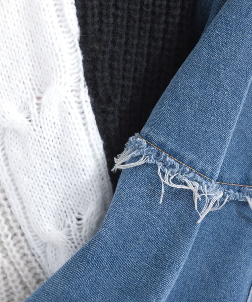 バリアスパターンニットプルオーバー（ニット/セーター）｜terrace（テラス）