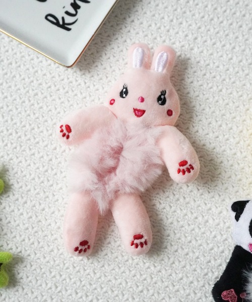 セール】【 Port / ポート 】 アニマル ぬいぐるみシュシュ_（シュシュ