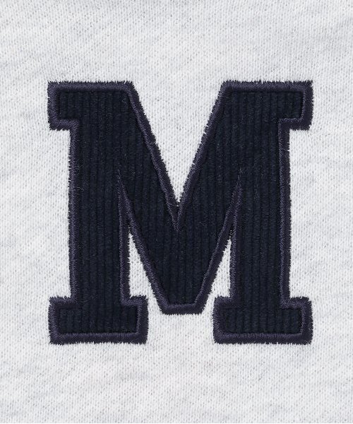 petit main(プティマイン)の「アルファベットパーカー(パーカー・キッズ・グリーン/ホワイト系その他/ネイビー・80cm/90cm/100cm/110cm/120cm/130cm)」の8枚目の写真