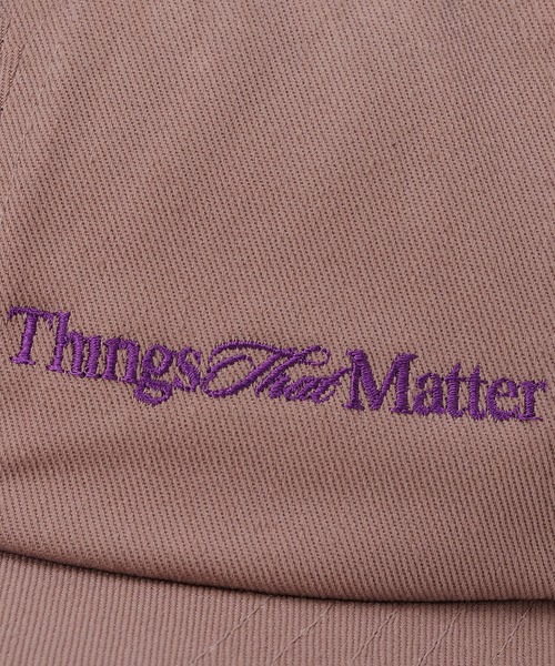 THINGS THAT MATTER（シングス ザット マター）の「Higher Self TTM CAP / ハイヤーセルフTTMキャップ（キャップ・レディース・ピンク/アイボリー/ブラック/チャコールグレー/ブルー・FREE）」の11枚目の写真