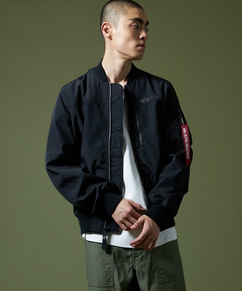 041082 ALPHA L-2B ジップ ジャケット L 041082 ALPHA L-2B ジップ ジャケット L ALPHA(アルファ)L-2Bフライト