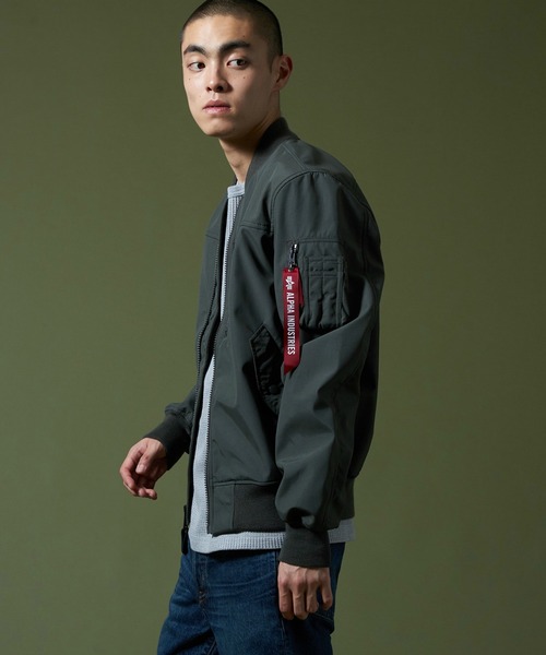 ALPHA（アルファ）の「L-2B JAPANSPEC フリースボンディングジャケット