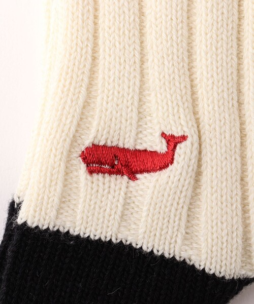 NOLLEY’S（ノーリーズ）の「クジラクォーターソックス（ソックス/靴下・メンズ・ネイビー/ホワイト系その他/オフホワイト/ブラック系その他・FREE）」の6枚目の写真