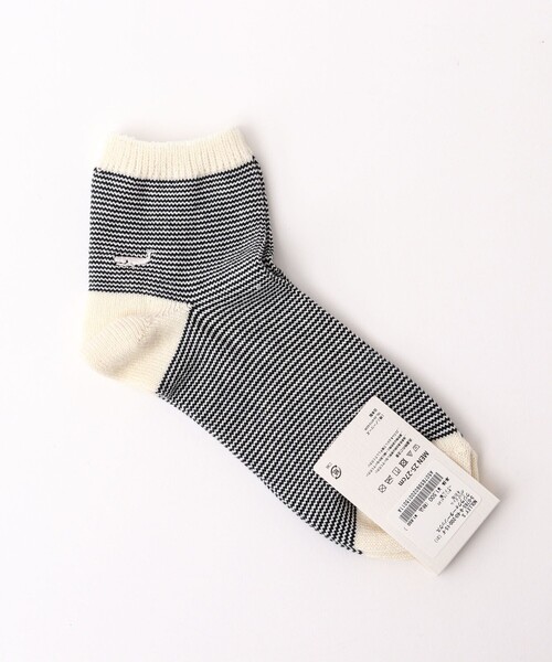 NOLLEY’S（ノーリーズ）の「クジラクォーターソックス（ソックス/靴下・メンズ・ネイビー/ホワイト系その他/オフホワイト/ブラック系その他・FREE）」の20枚目の写真