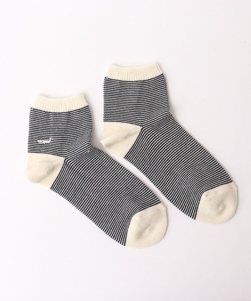 NOLLEY’S（ノーリーズ）の「クジラクォーターソックス（ソックス/靴下・メンズ・ネイビー/ホワイト系その他/オフホワイト/ブラック系その他・FREE）」の21枚目の写真