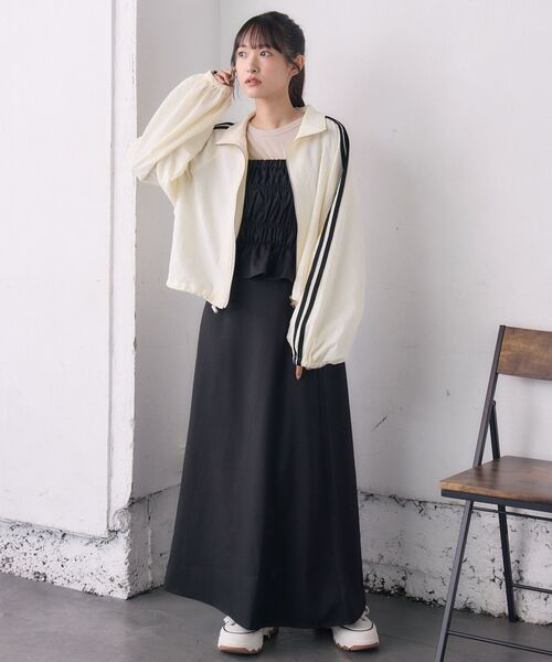 RETRO GIRL（レトロガール）の「2wayキャミOP（ワンピース・レディース・ブラウン系その他2/ライトグレー/ブラック・FREE）」の20枚目の写真